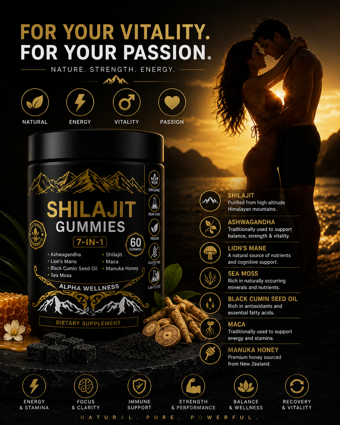 PRAVI PREMIUM SHILAJIT GUMMIES